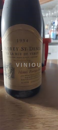 Burgundi Morey-Saint-Denis Domaine Henri Perrot-Minot En la Rue de Vergy 1994