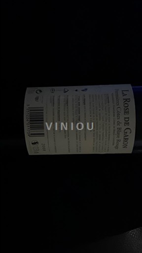 Bordeaux La Rose de Garon Ohne Jahrgang