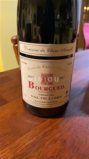 Loiren laakso Bourgueil Domaine Chêne Arnaud du Chêne Arnaud 2017