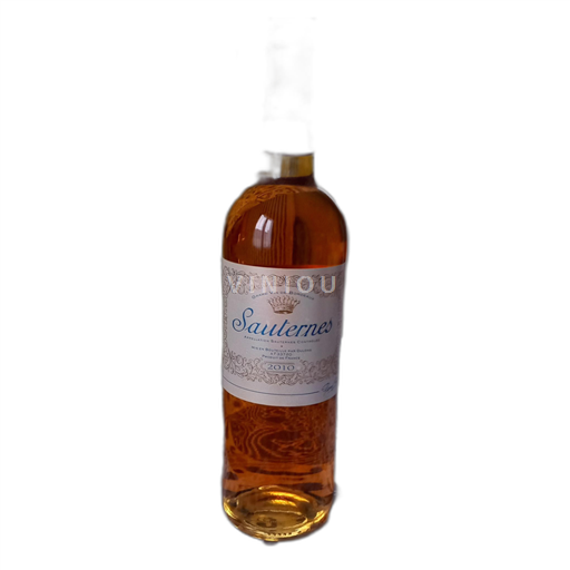Bordeaux Sauternes Mis en bouteille par Dulong  2010