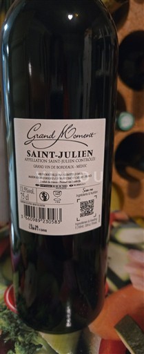 Burdeos Saint-Julien Grand Moment Sin añada