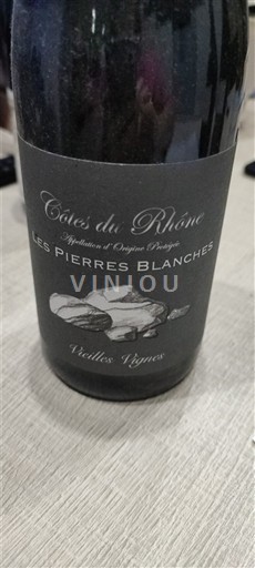 Valle del Rodano Côtes-du-Rhône Les Pierres Blanches Vieilles Vignes 2022