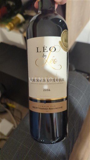 Bordeaux Bordeaux Supérieur Bertrand Ravache Léo by Léo 2016