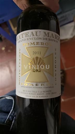 Bordeaux Pomerol Château Marzelle Grand Enclos de Riffat 2011