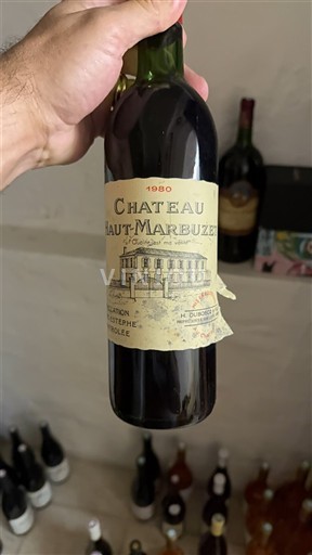 Bordeaux Saint-Estèphe Château Haut-Marbuzet 1980
