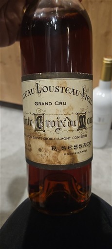 Bordeaux Sainte-Croix-Du-Mont Château Lousteau-Vieil 1959