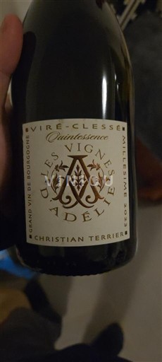 Bourgogne Viré-clessé Les Vignes d'Adélie Quintessence 2023