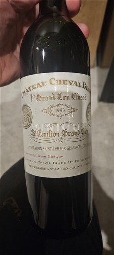 Bordéus Saint-Émilion Grand Cru Grand Cru Château Cheval Blanc 1993