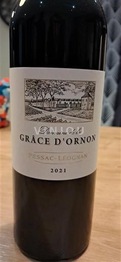 Bordeaux Pessac-Léognan Domaine La Grâce d'Ornon 2021