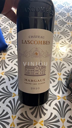 Bordeaux Margaux Grand Cru Château Lascombes 2010