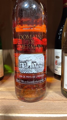 Languedoc Nespecifikováno Domaine Mermian 1992