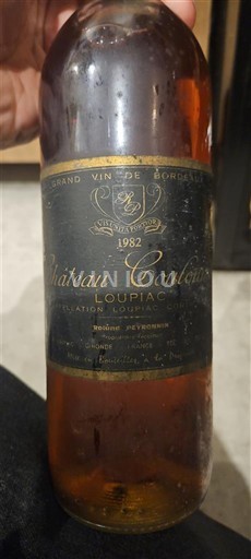 Bordeaux Loupiac Château Courbin 1982