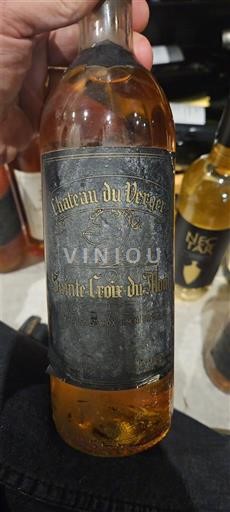 Bordeaux Sainte-Croix-Du-Mont Château Verger Neleten.