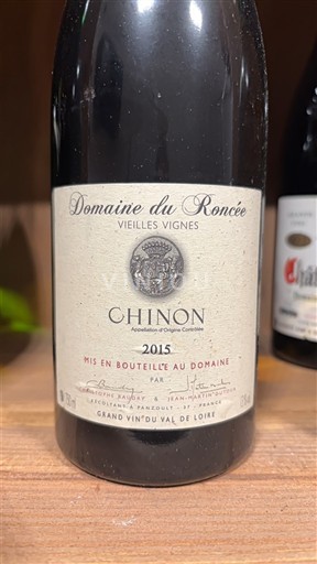 Thung lũng sông Loire Chinon Domaine Roncée Vieilles Vignes 2015