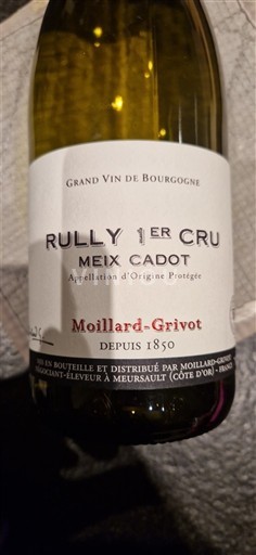 Burgundsko Rully Premier Cru Moillard-Grivot Meix Cadot 2021
