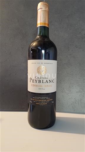 Bordeaux Côtes-de-bourg Château Peyblanc 2014