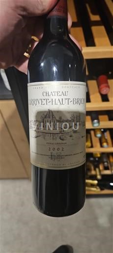 Bordeaux Pessac-Léognan Château Larrivet Haut-Brion 2002