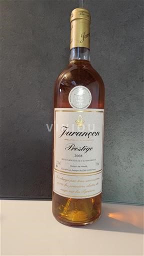 Sud-Ouest Jurançon Cave de Gan Prestige 2008