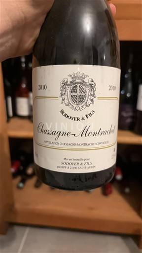 Borgogna Chassagne-Montrachet Sodoyer & Fils 2010