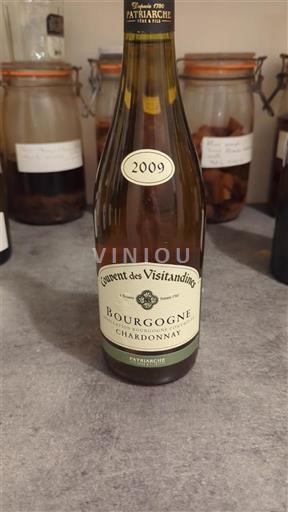 Burgundi Bourgogne Chardonnay Caveau des Visitandines 2009