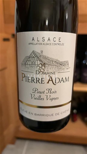 Alsace Domaine Pierre Adam Pinot Noir Vieilles Vignes 2019