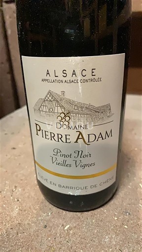 Alsace Domaine Pierre Adam Pinot Noir Vieilles Vignes 2019