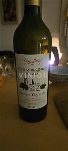 Roussillon Côtes du Roussillon Villages Dom Brial Grande Tradition 2018