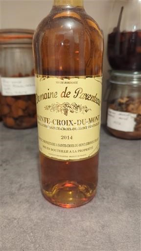 Bordeaux Sainte-Croix-Du-Mont Domaine Parentau 2014