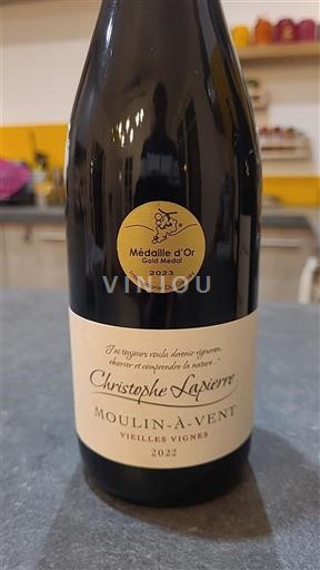 Beaujolais Moulin-à-vent Christophe Lapierre Vieilles Vignes 2022
