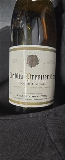 Bourgondië Chablis Premier Cru G.A.E.C. De Oliveira Lecestre Fourchaume 2007