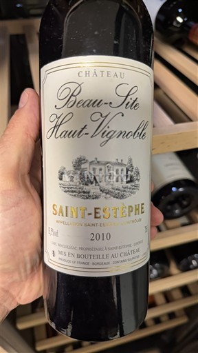 Bordoja Saint-Estèphe Château Beau-Site Haut-Vignoble 2010