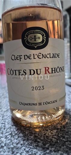 Vallée du Rhône Côtes-du-rhône Vignerons de l'Enclave Clef de l'Enclave 2023
