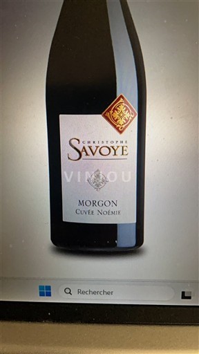 Beaujolais Morgon Christophe Savoye Noémie 2023