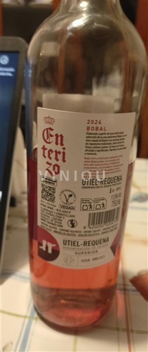 Cộng đồng Valencia Utiel-Requena Enterizo Bobal 2024