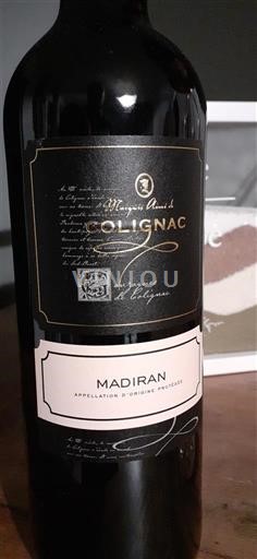 Sydvestfrankrig Madiran Colignac Marquis André 2021