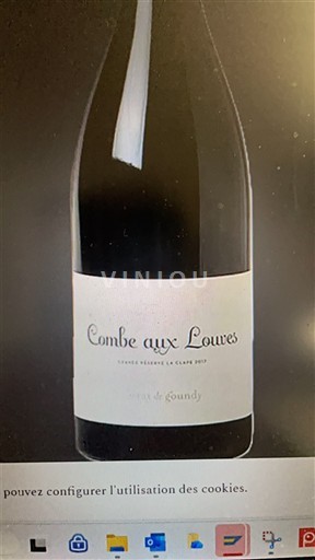 Valle del Rodano Côtes-du-Rhône Domaine Sarrat de goundy Combe aux Louves 2022