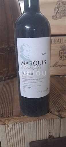 Bordeaux Saint-Estèphe Marquis de Saint-Estèphe Prestige 2016