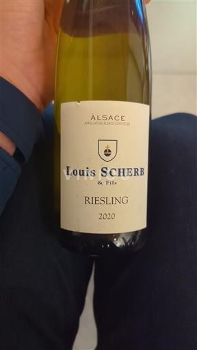 Rượu vang Blanc sec Louis Scherb & Fils 2020 Pháp Alsace Vin de France