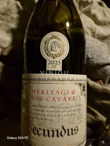 Thung lũng Rhône Côtes-du-rhône Héritages Cavare Secundus 2023