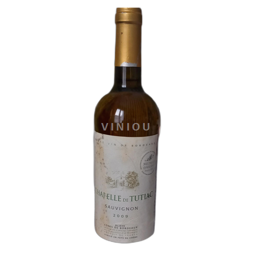 Bordeaux Blaye-Côtes-de-Bordeaux Chapelle de Tutiac Sauvignon 2009