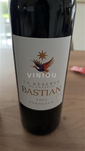 Bordeaux Château Bastian La Réserve 2022