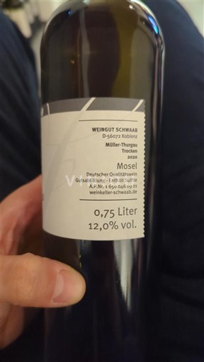 Mosela Weingut Schwaab 2020