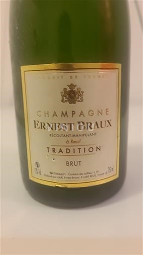 Champagne Ernest Braux Tradition Niet-geïntegreerd