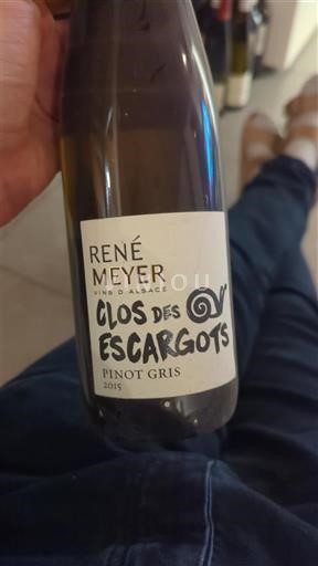 Alsasko René Meyer Clos des Escargots 2015