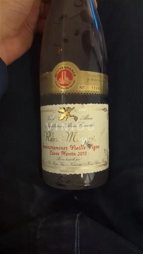 Alsacia Gewurztraminer René Meyer Gewurztraminer Vieille Vigne Martin 2013