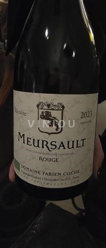 Borgonha Meursault Domaine Fabien Coche 2023
