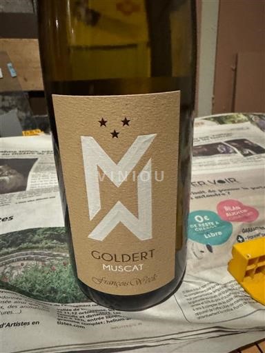 Alsasko Muškát Grand Cru François Weck Goldert 2022