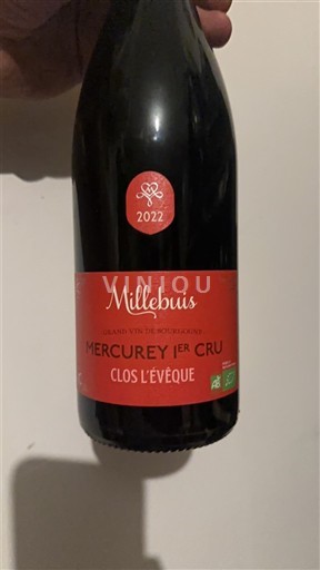 Burgundy Mercurey Premier Cru Millebuis Clos L'Evêque 2022
