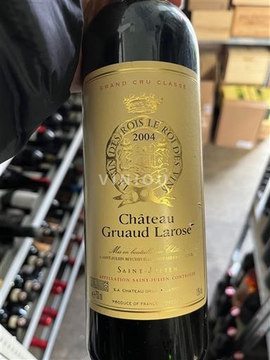 Bordeaux Saint-Julien Grand Cru Château Gruaud Larose 2004