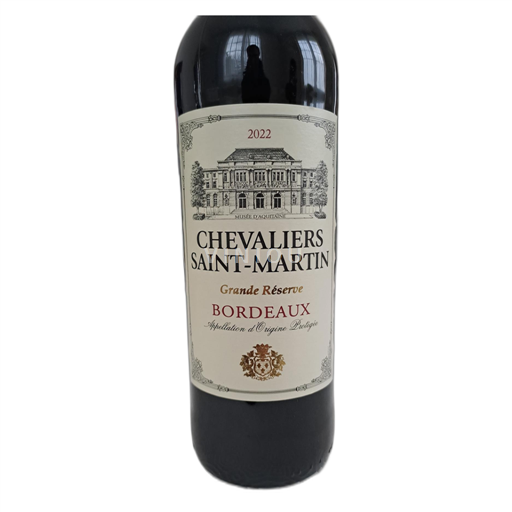 Bordéus Chevaliers Saint-Martin Grande Réserve 2022